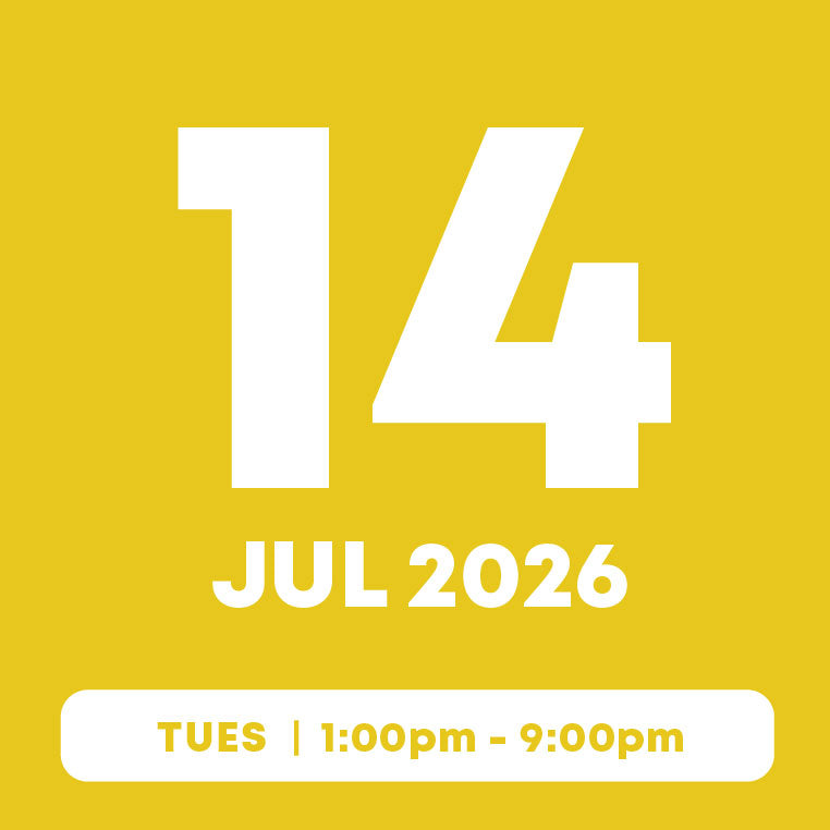 14 July 2026 | Inflatables Pass (1hr)