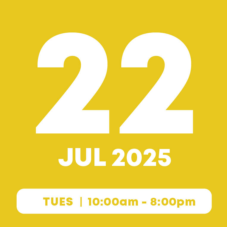 22 July | Inflatables Pass (1hr)