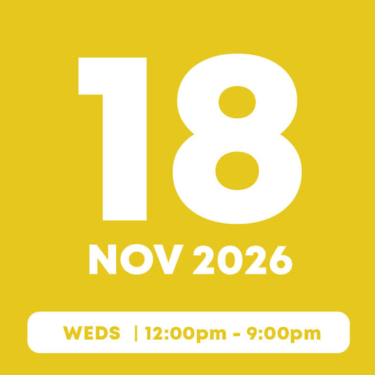 18 Nov 2026 |  Inflatables Pass (1hr)