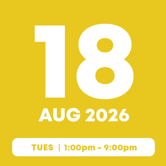18 Aug 2026 |  Inflatables Pass (1hr)