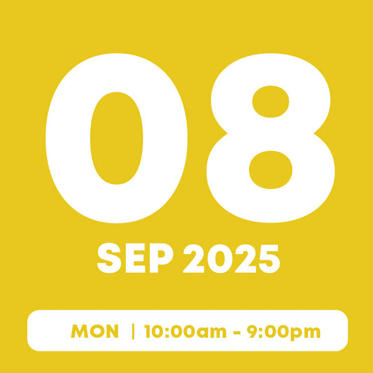 8 Sep |  Inflatables Pass (1hr) + Activities Pass (Free)