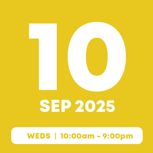 10 Sep |  Inflatables Pass (1hr) + Activities Pass (Free)