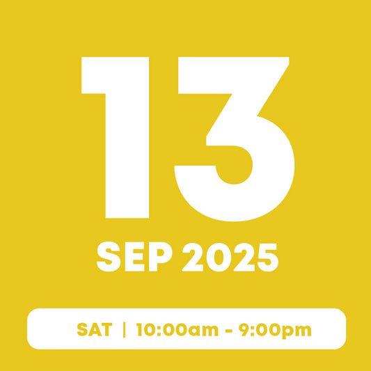 13 Sep |  Inflatables Pass (1hr) + Activities Pass (Free)