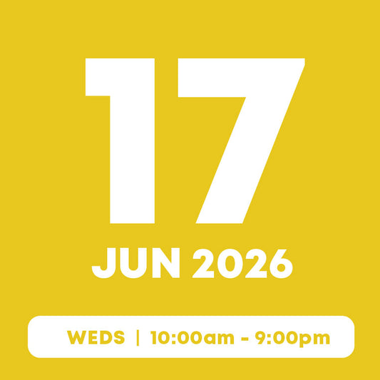 17 Jun 2026 |  Inflatables Pass (1hr)