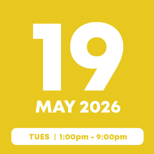 19 May 2026 |  Inflatables Pass (1hr)