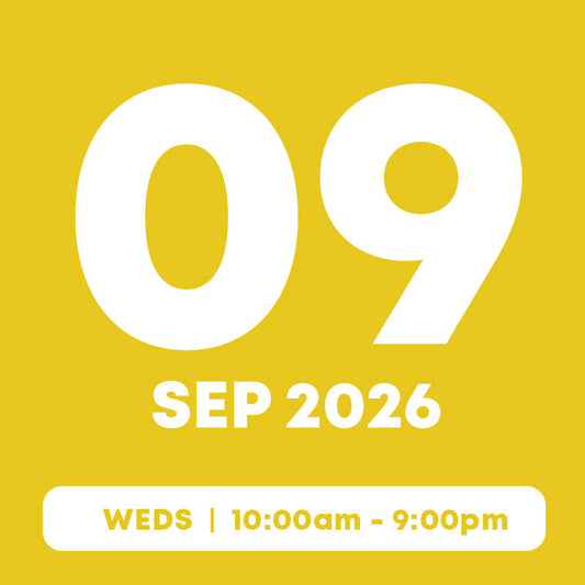 9 Sep 2026 |  Inflatables Pass (1hr)